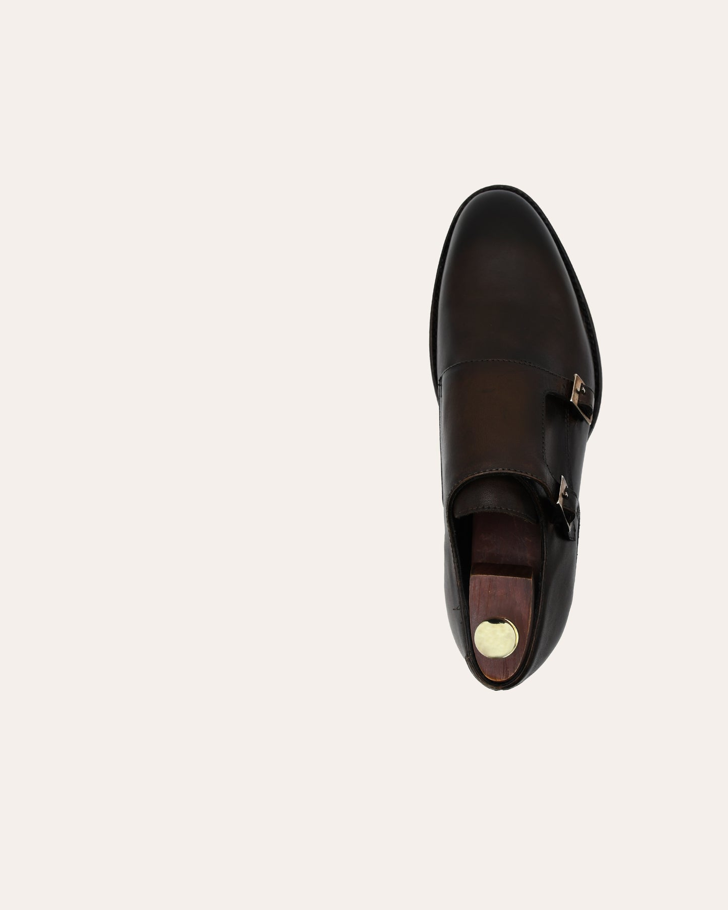 Chukka - Zapato monk chocolate welt