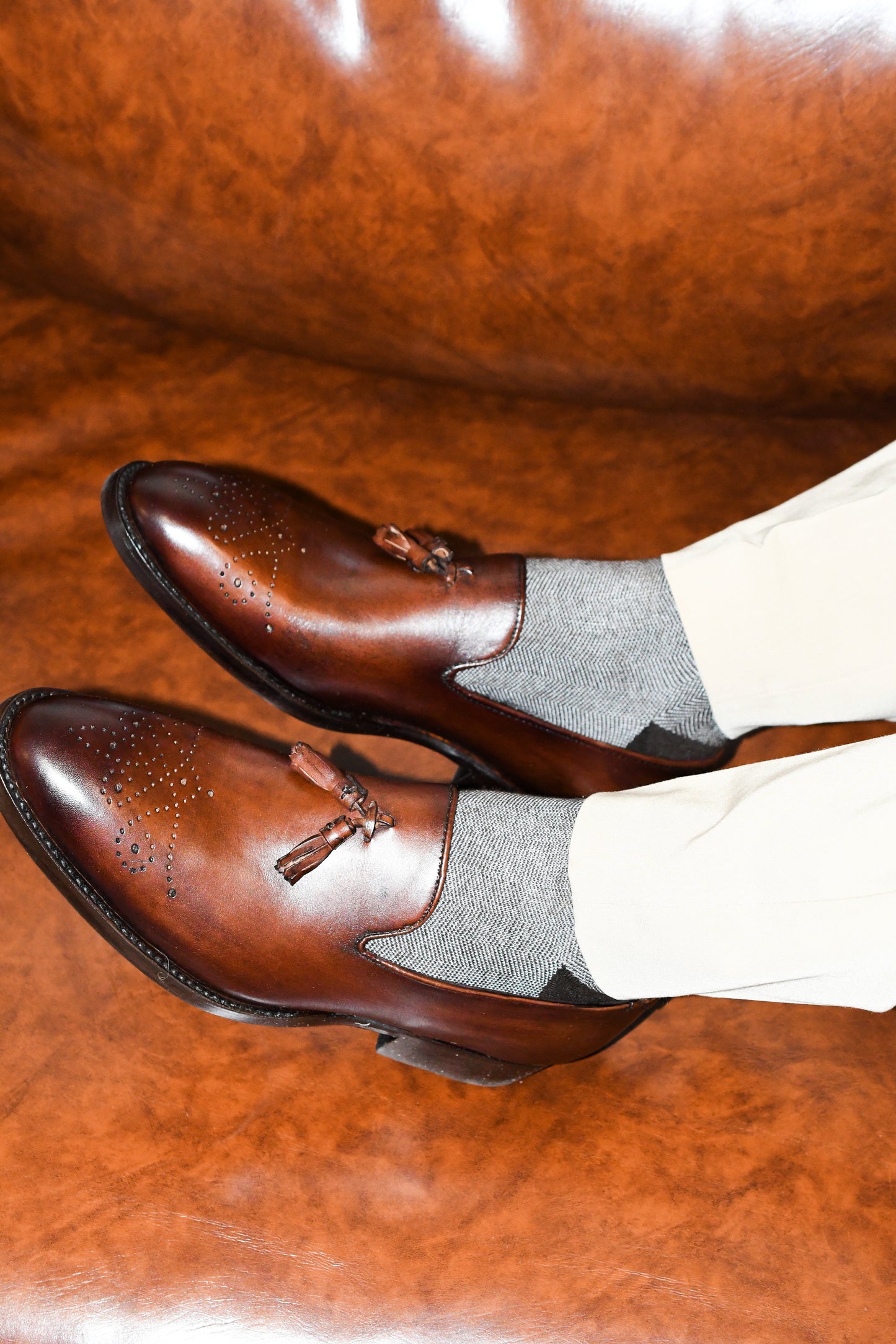 Palencia - Zapato loafers miel welt