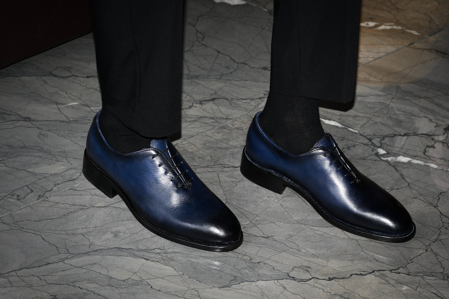 Kiotto - Zapato oxford morado welt