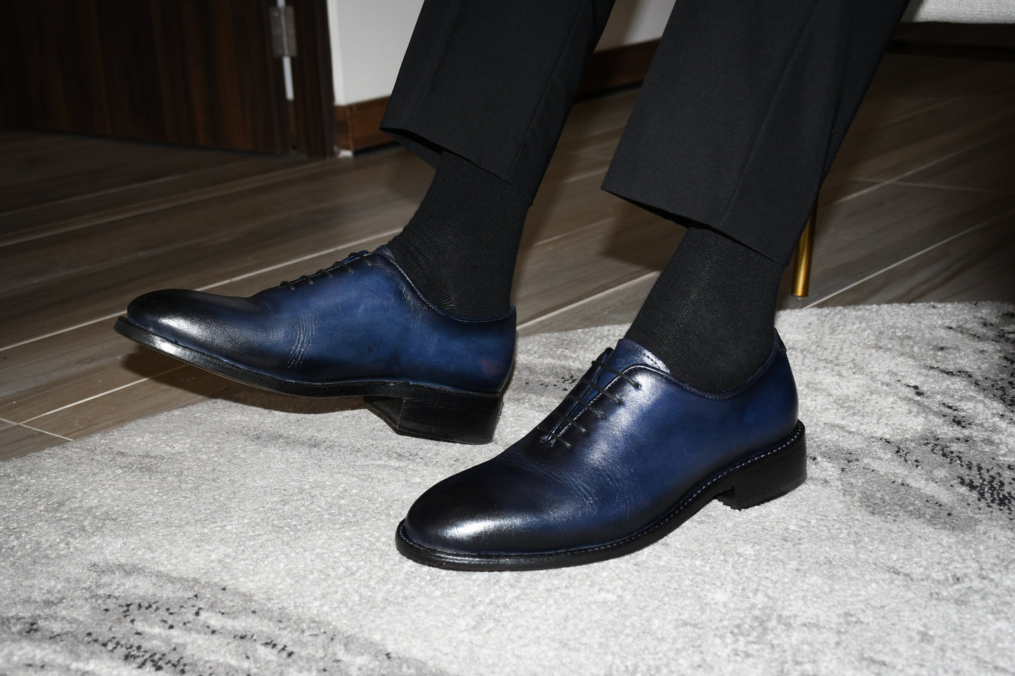 Kiotto - Zapato oxford morado welt