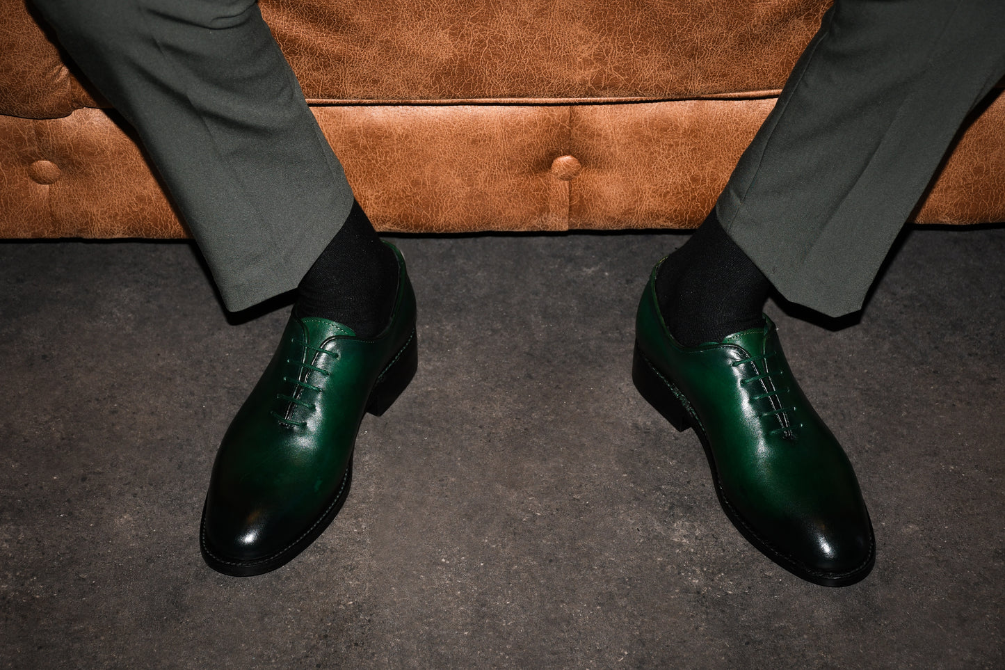 Kiotto - Zapato oxford verde welt