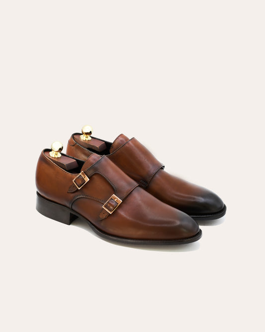 Chukka - Zapato monk miel welt