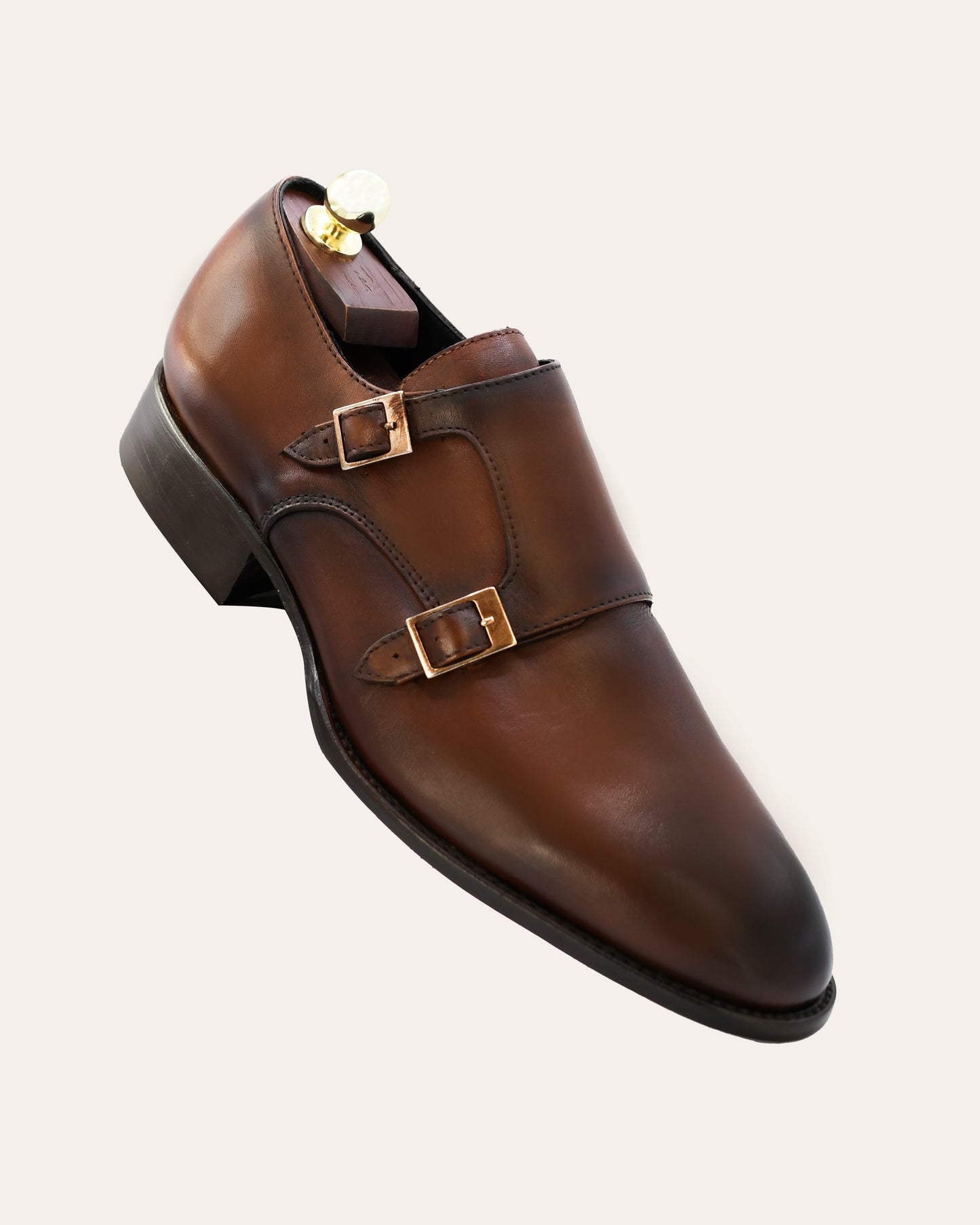 Chukka - Zapato monk miel welt